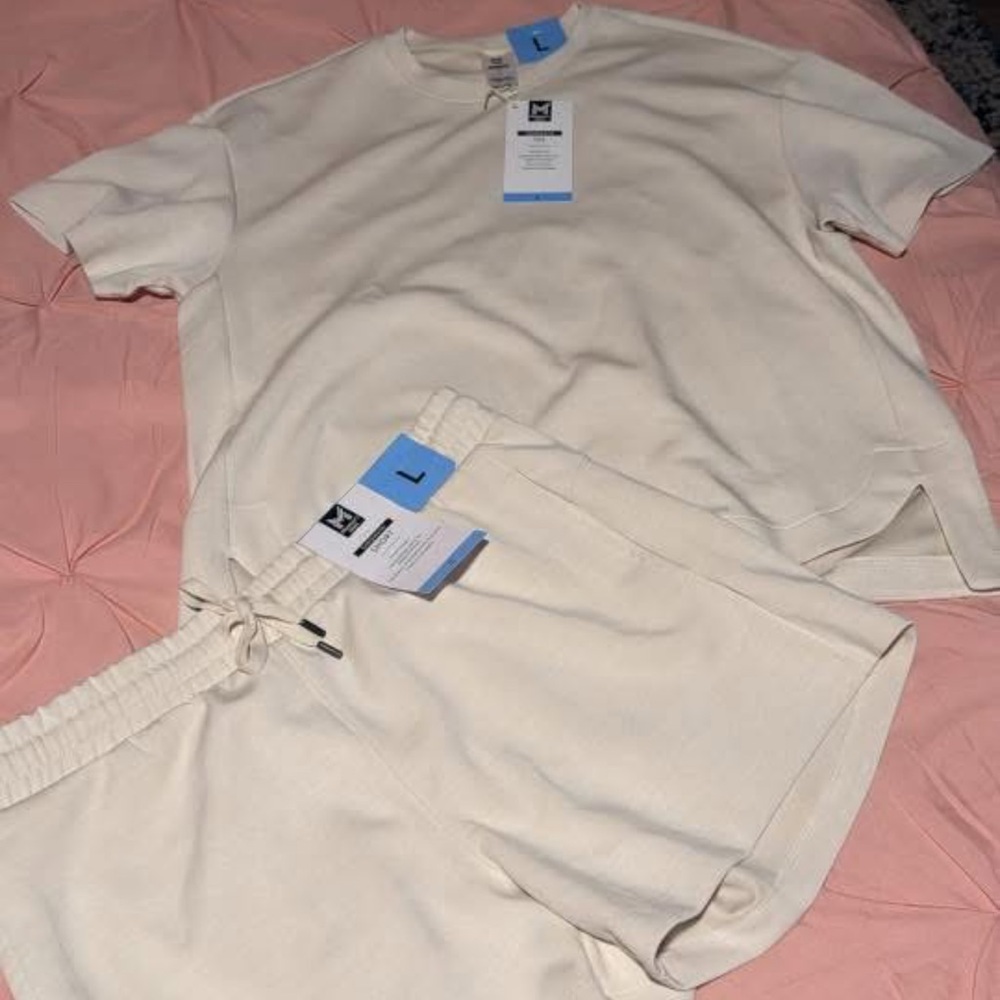 Cream Women's Loungewear Set